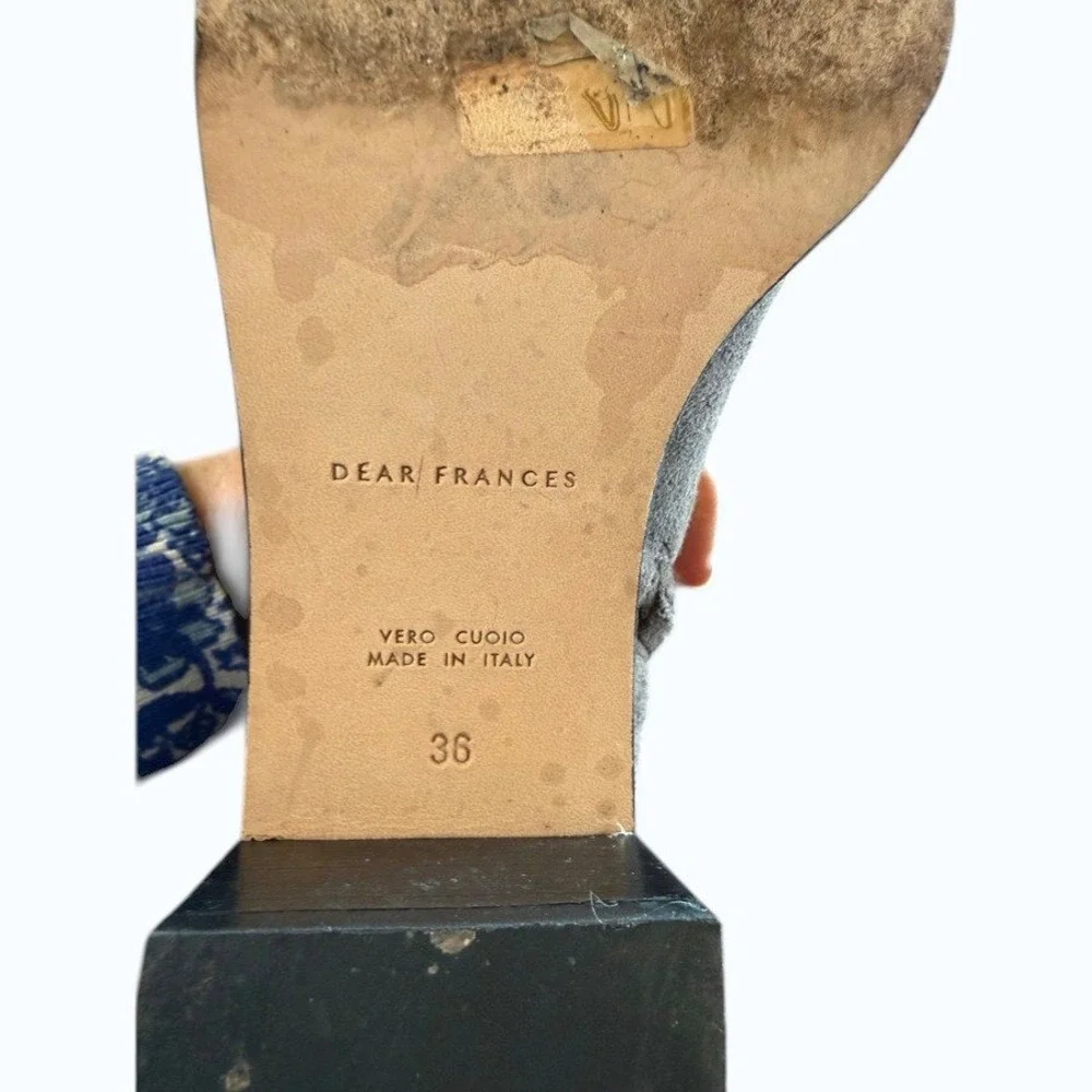 Dear Frances Stretch Suede‎ OTK Boot Brown EU 36 | Italian Made | Vero Cuoio